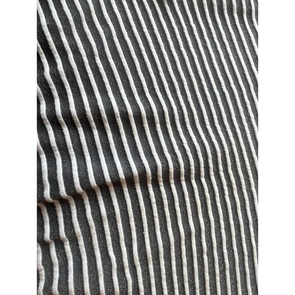 Lane Bryant 18/20 v-neck metallic striped sweater dressy double v - Picture 4 of 8